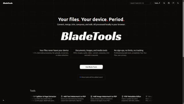 Blade Tools